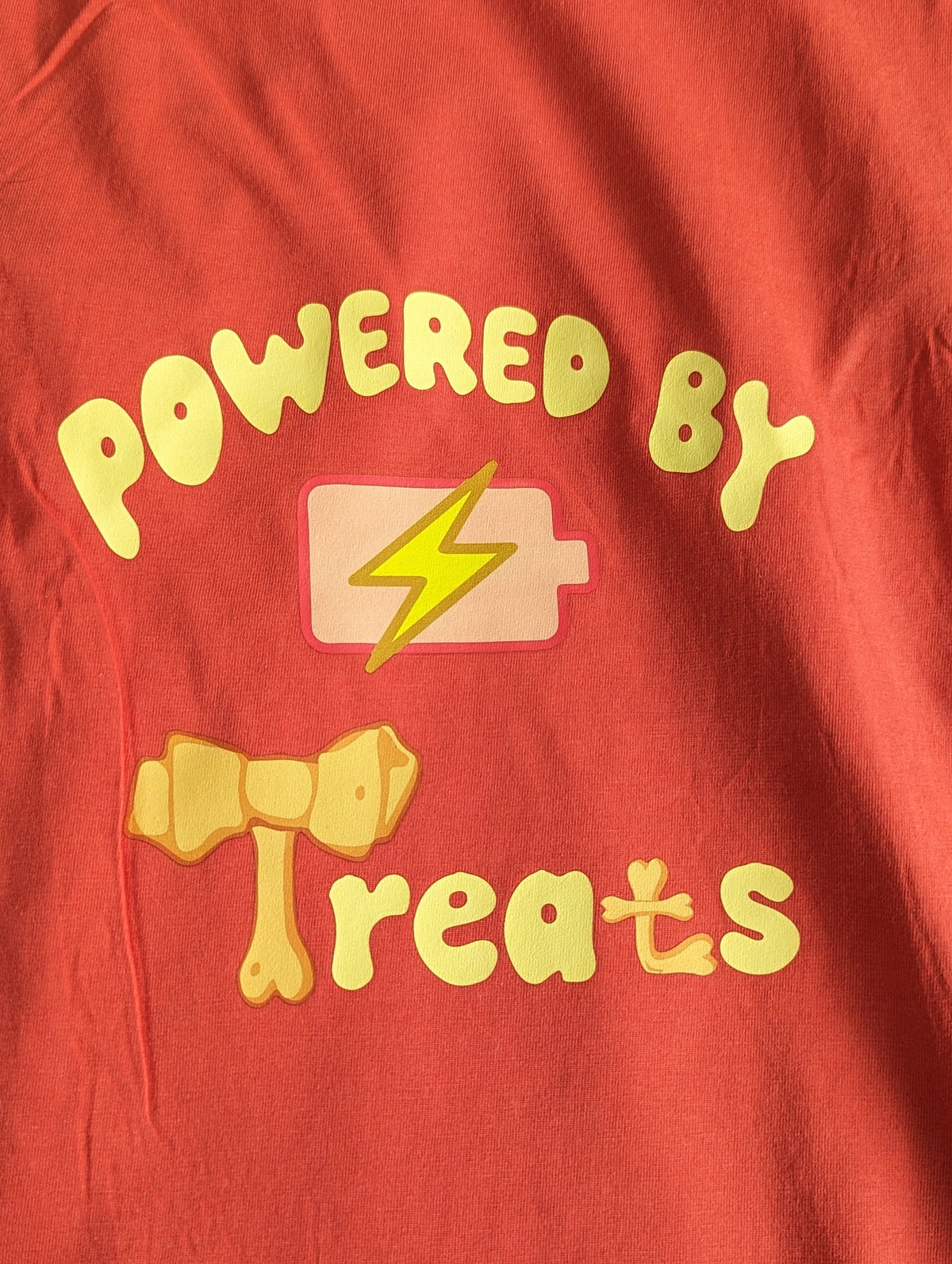 Thunder Tails POWERED BY TREATS T-shirts