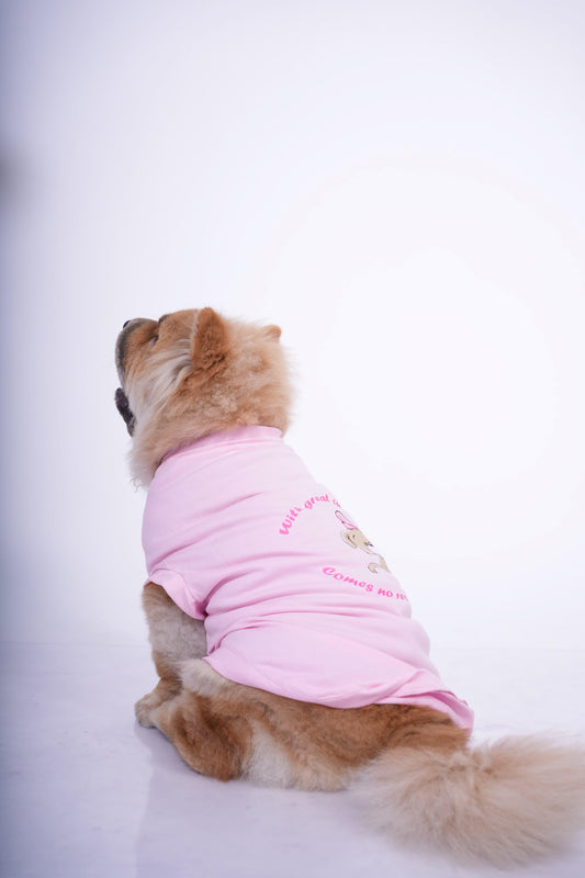 Thunder Tails WITH GREAT CUTENESS COMES NO RESPONSIBILITY T-shirts