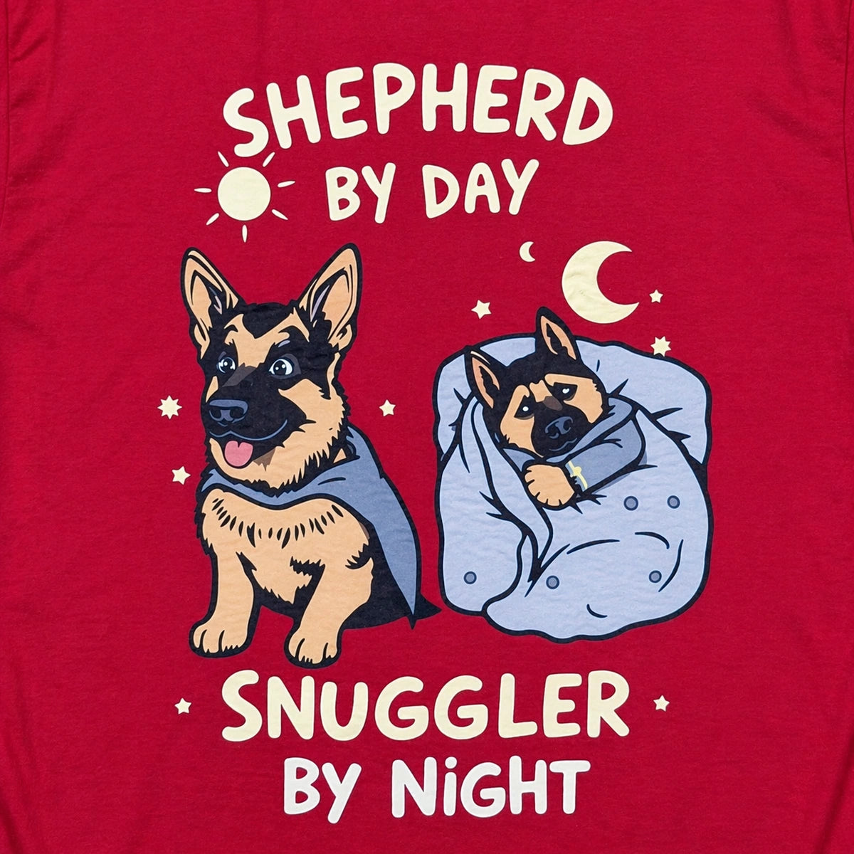 Thunder Tails GERMAN SHEPHERD Adjustable Graphic T-shirt