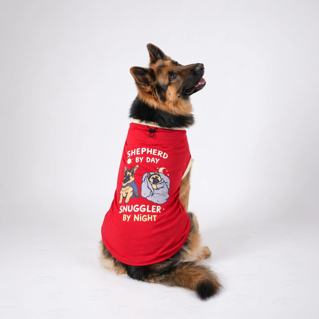 Thunder Tails GERMAN SHEPHERD Adjustable Graphic T-shirt