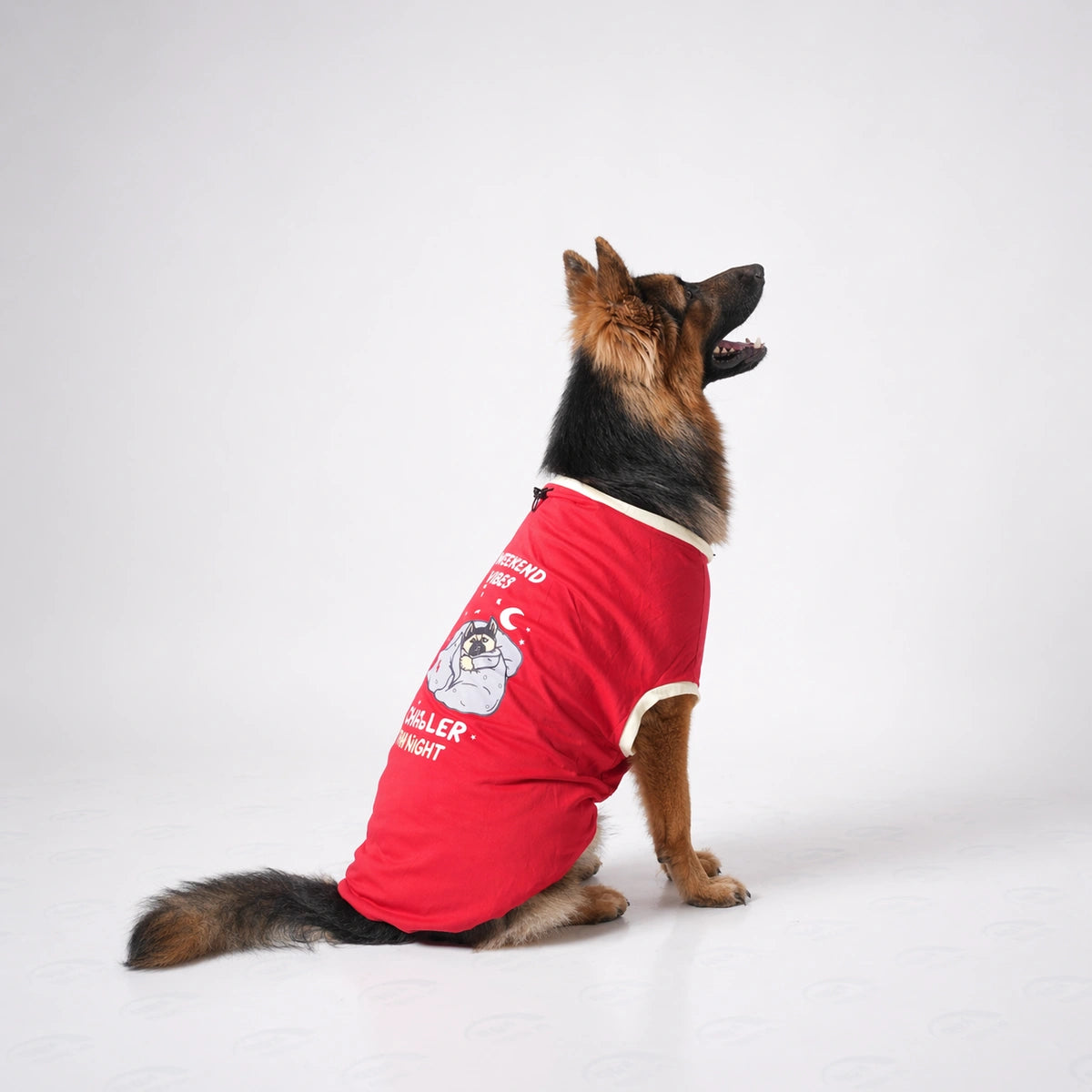 Thunder Tails GERMAN SHEPHERD Adjustable Graphic T-shirt