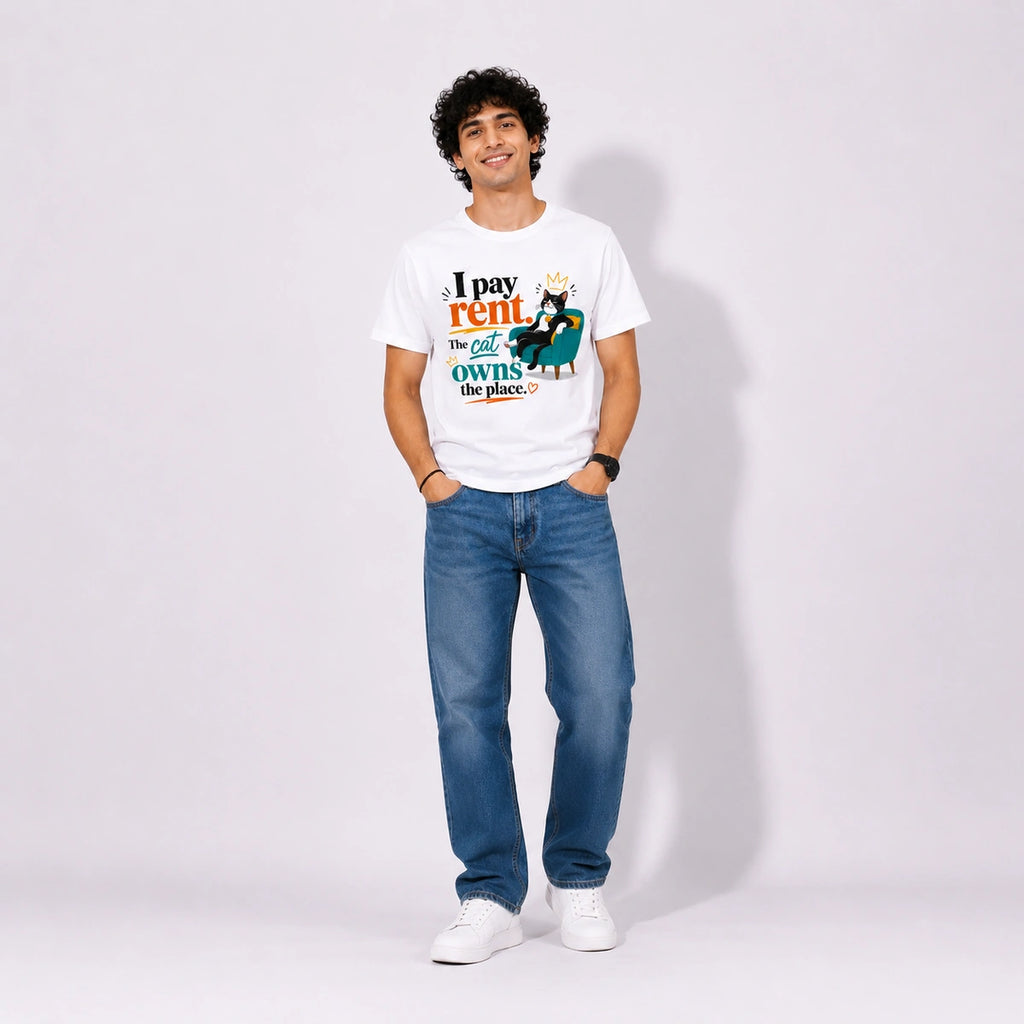 Men Graphic T-shirt - Cat Estate
