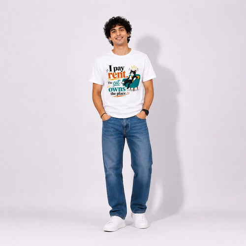 Men Graphic T-shirt - Cat Estate