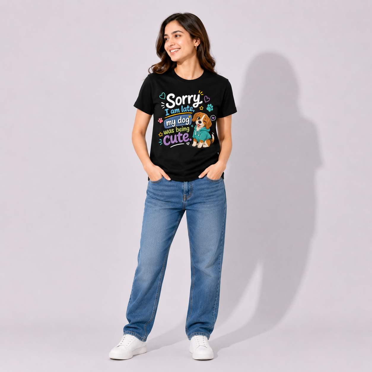 Women Graphic T-shirt - Cute Emergency