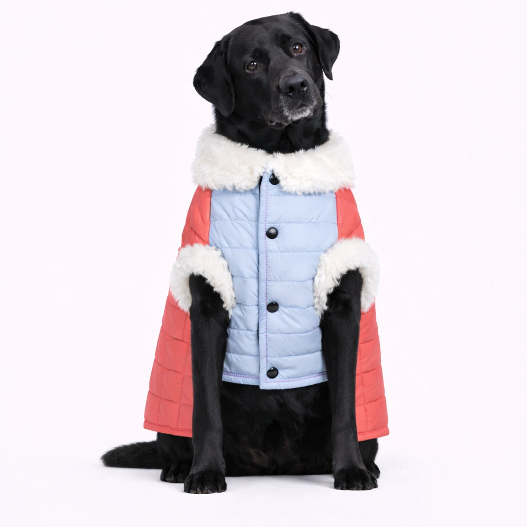 Thunder Tails MoonBrick 2.0 Jacket- Peach/Baby Blue