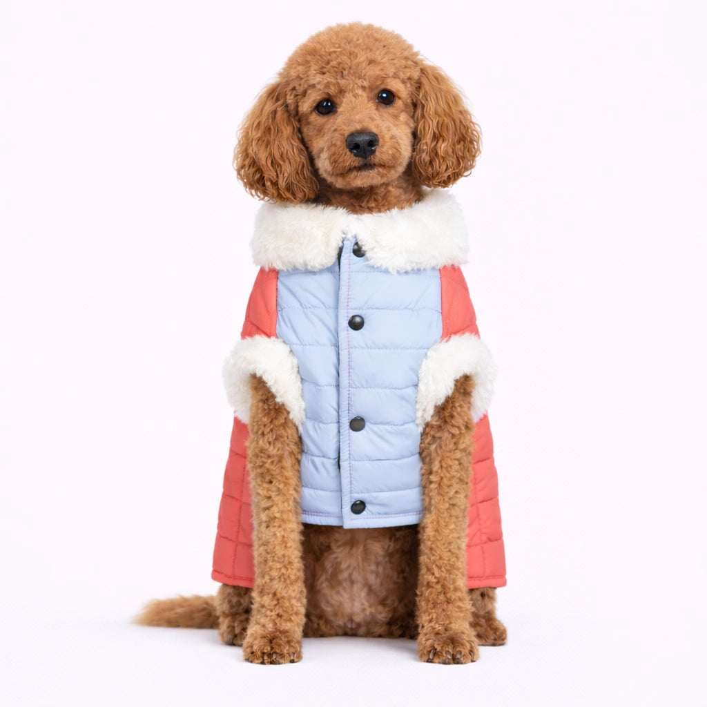 Thunder Tails MoonBrick 2.0 Jacket- Peach/Baby Blue