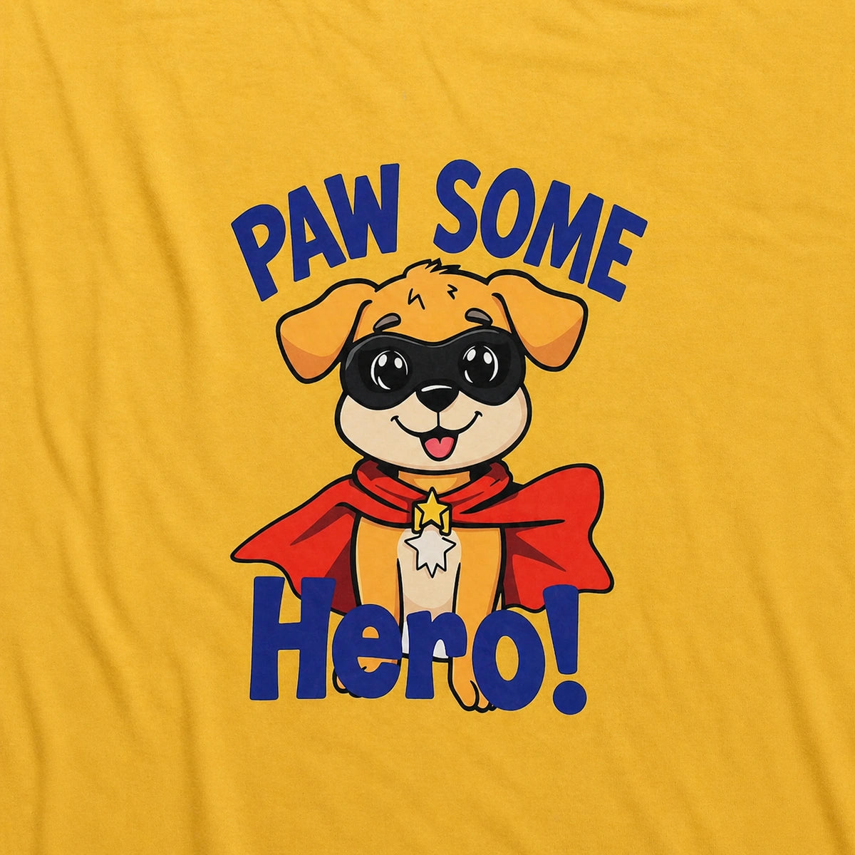 Thunder Tails PAWSOME HERO Adjustable Graphic T-shirt