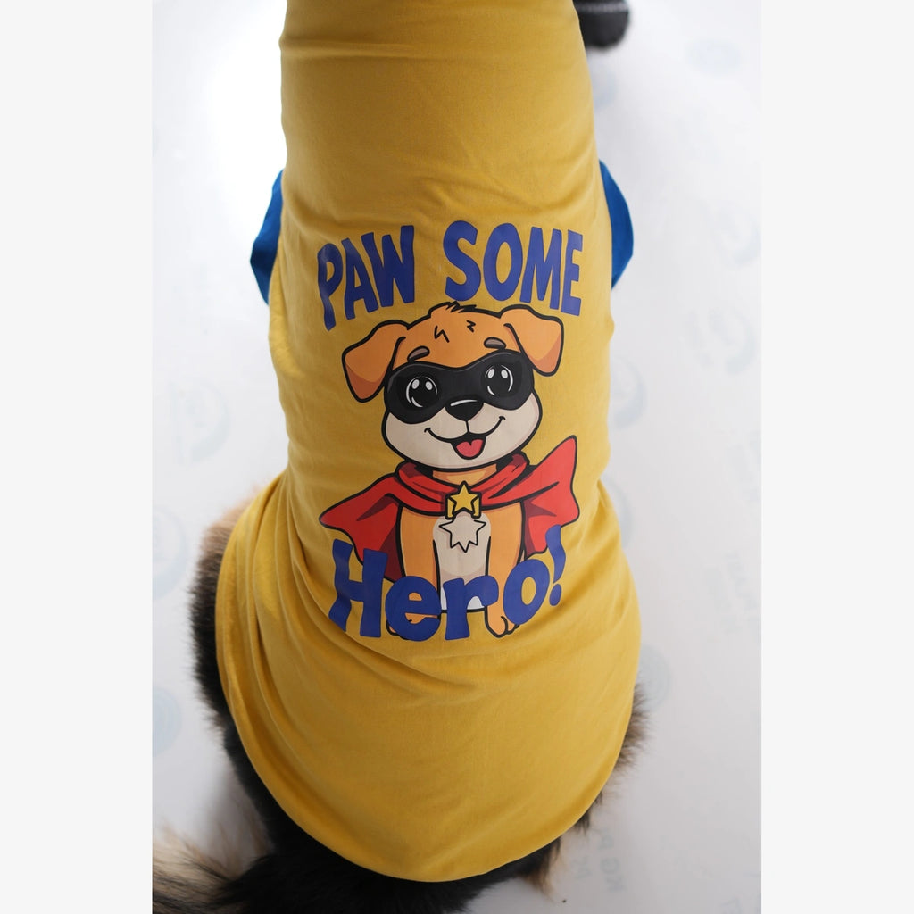 Thunder Tails PAWSOME HERO Adjustable Graphic T-shirt