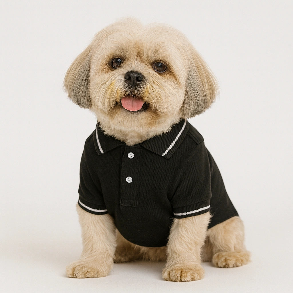 Thunder Tails Polo T-shirts - Black