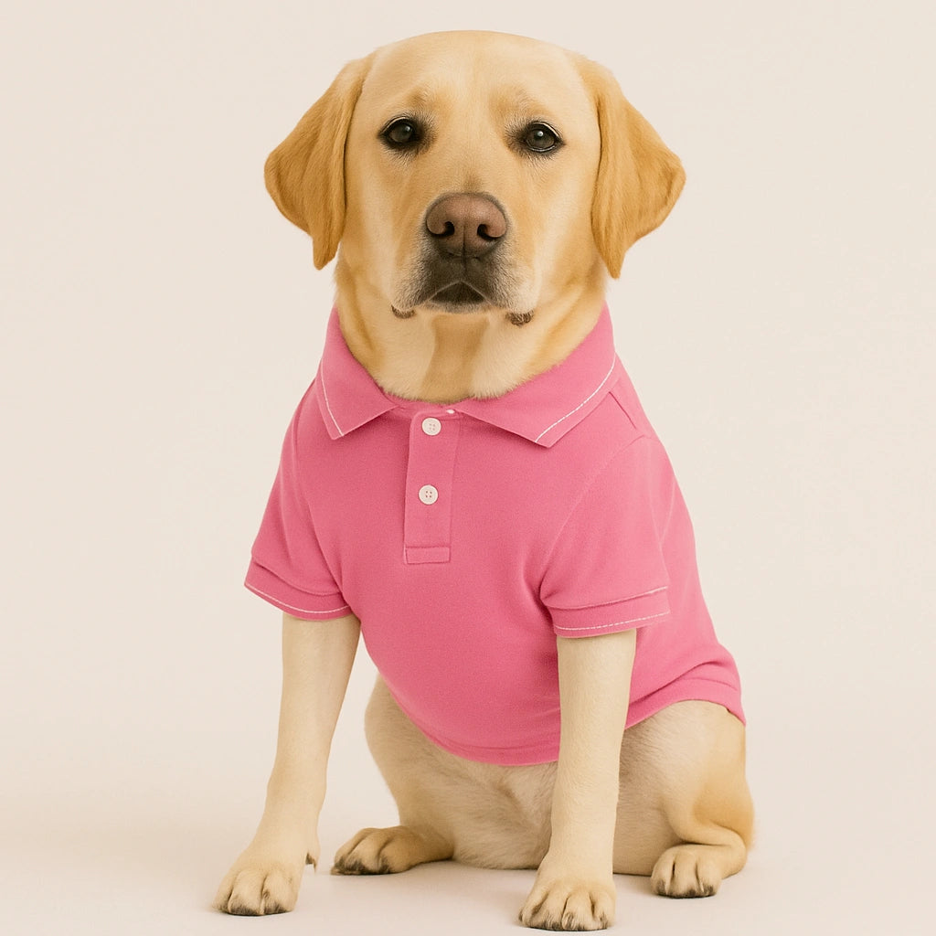 Thunder Tails Polo T-shirts - Pink