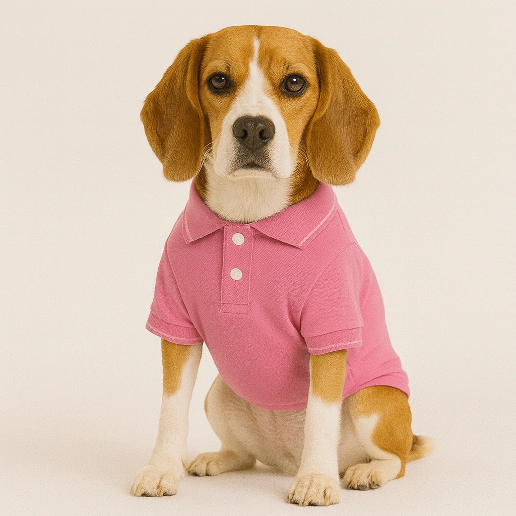 Thunder Tails Polo T-shirts - Pink