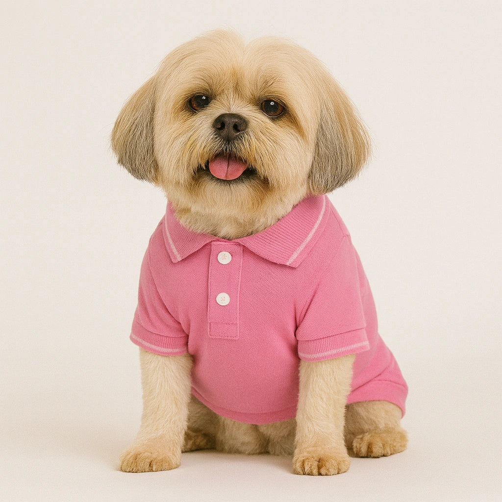 Thunder Tails Polo T-shirts - Pink