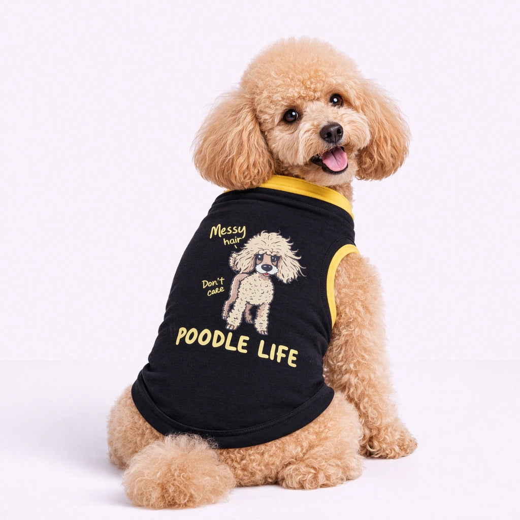 Thunder Tails POODLE Adjustable Graphic T-shirt