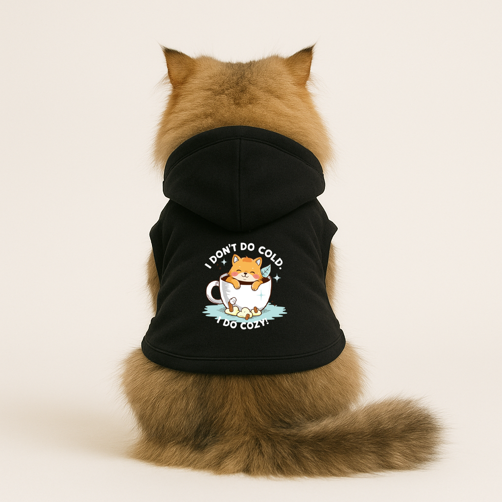 Thunder Tails I don't do cold. I do cozy Cat Hoodie