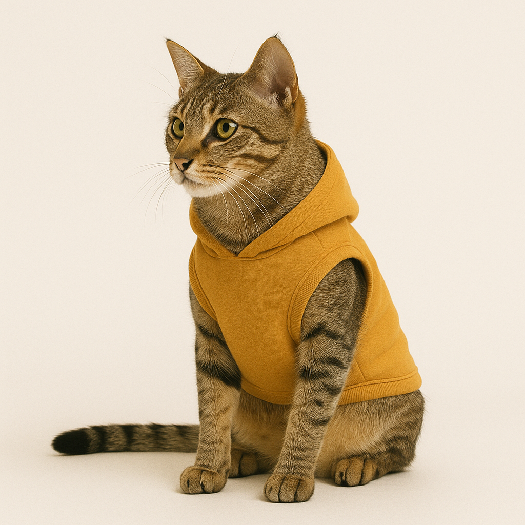 Thunder Tails Too Cozy to Function Cat Hoodie