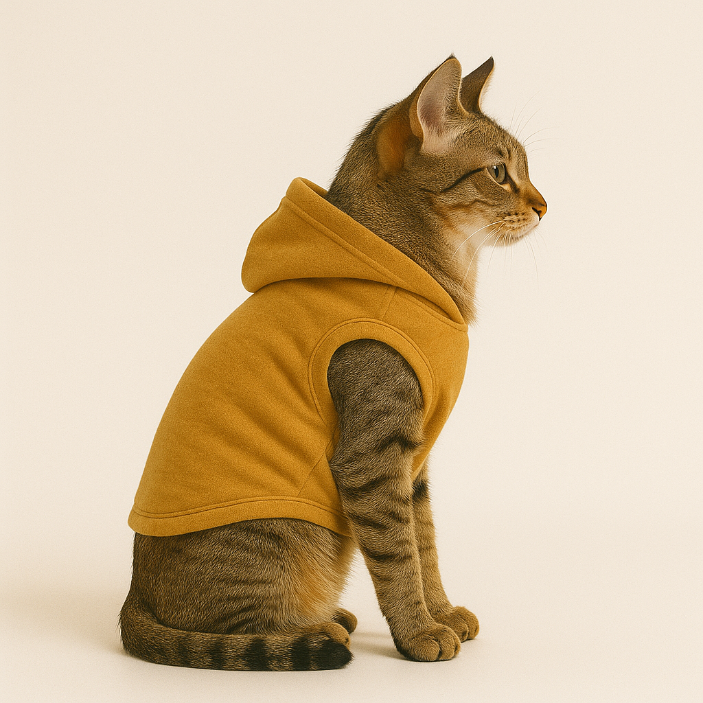 Thunder Tails Too Cozy to Function Cat Hoodie