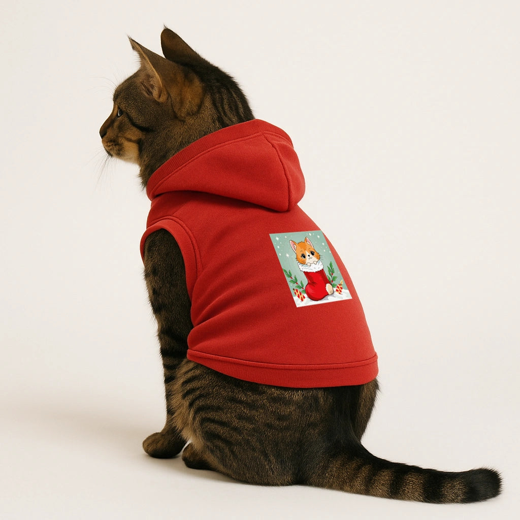 Thunder Tails Christmas Cat Hoodie