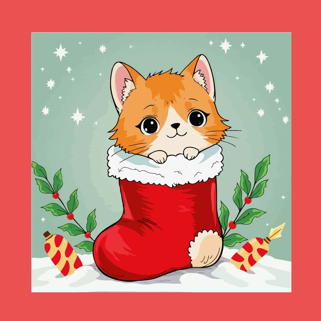 Thunder Tails Christmas Cat Hoodie