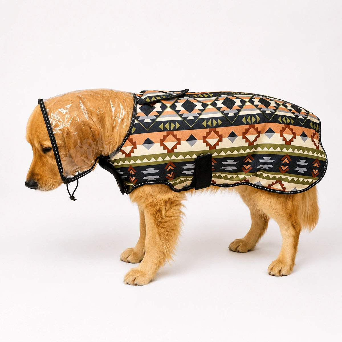 Thunder Tails Printed Raincoat