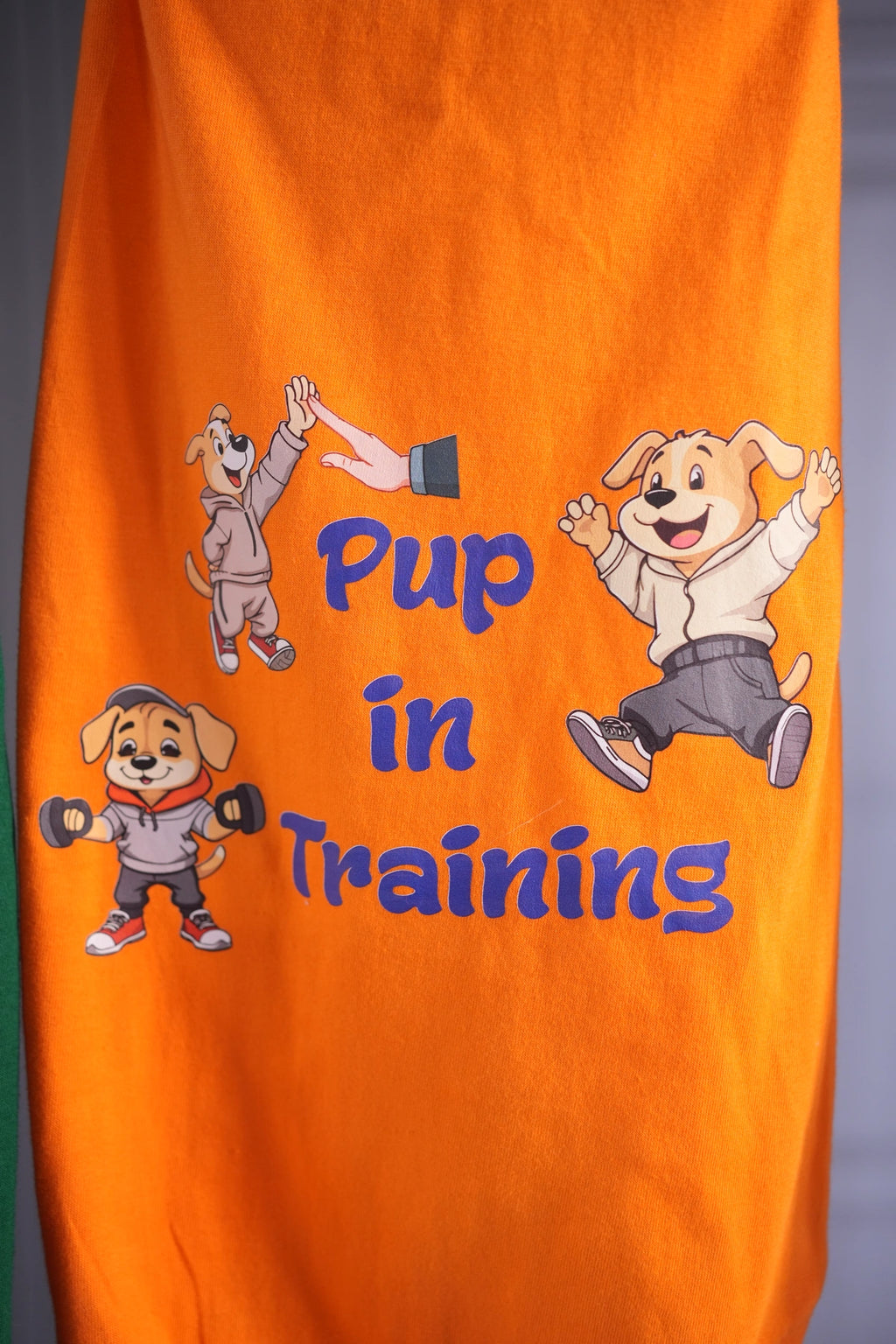Thunder Tails PUP IN TRAINING Adjustable Graphic T-shirt