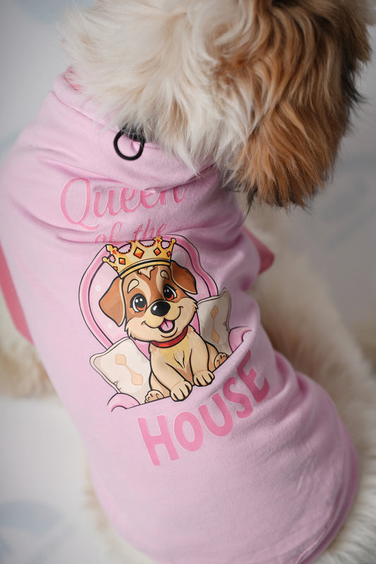 Thunder Tails QUEEN OF THE HOUSE Adjustable Graphic T-shirt