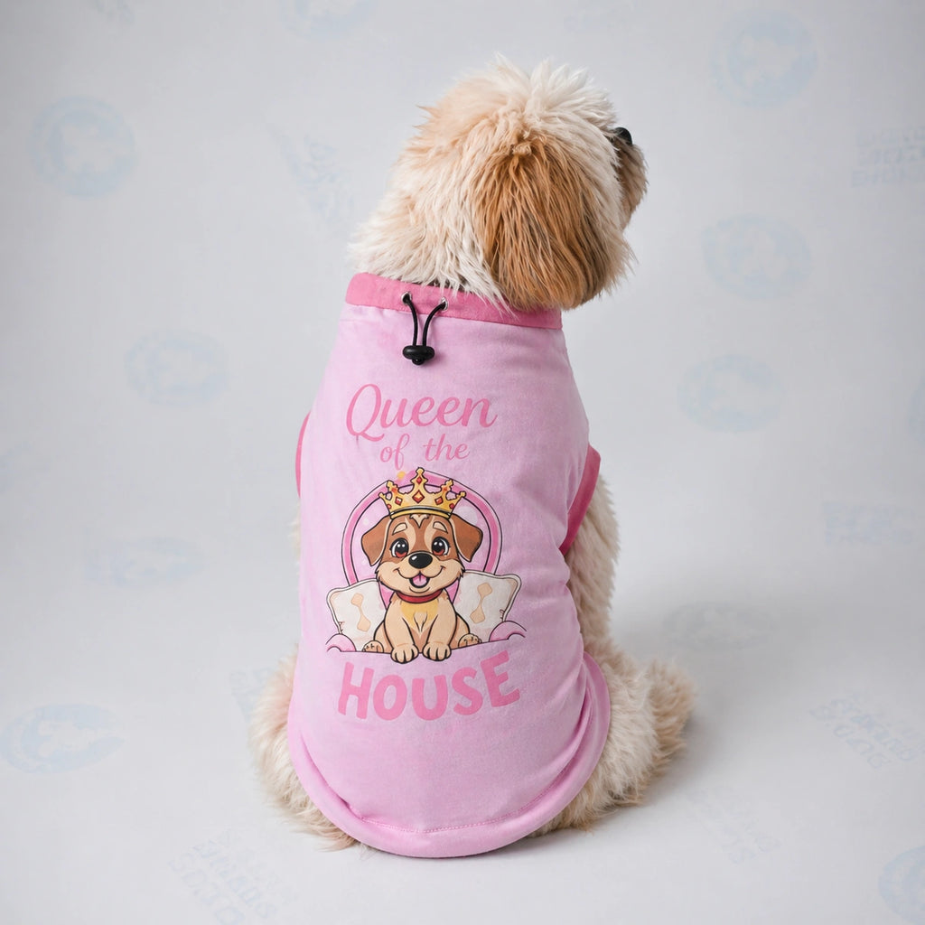 Thunder Tails QUEEN OF THE HOUSE Adjustable Graphic T-shirt