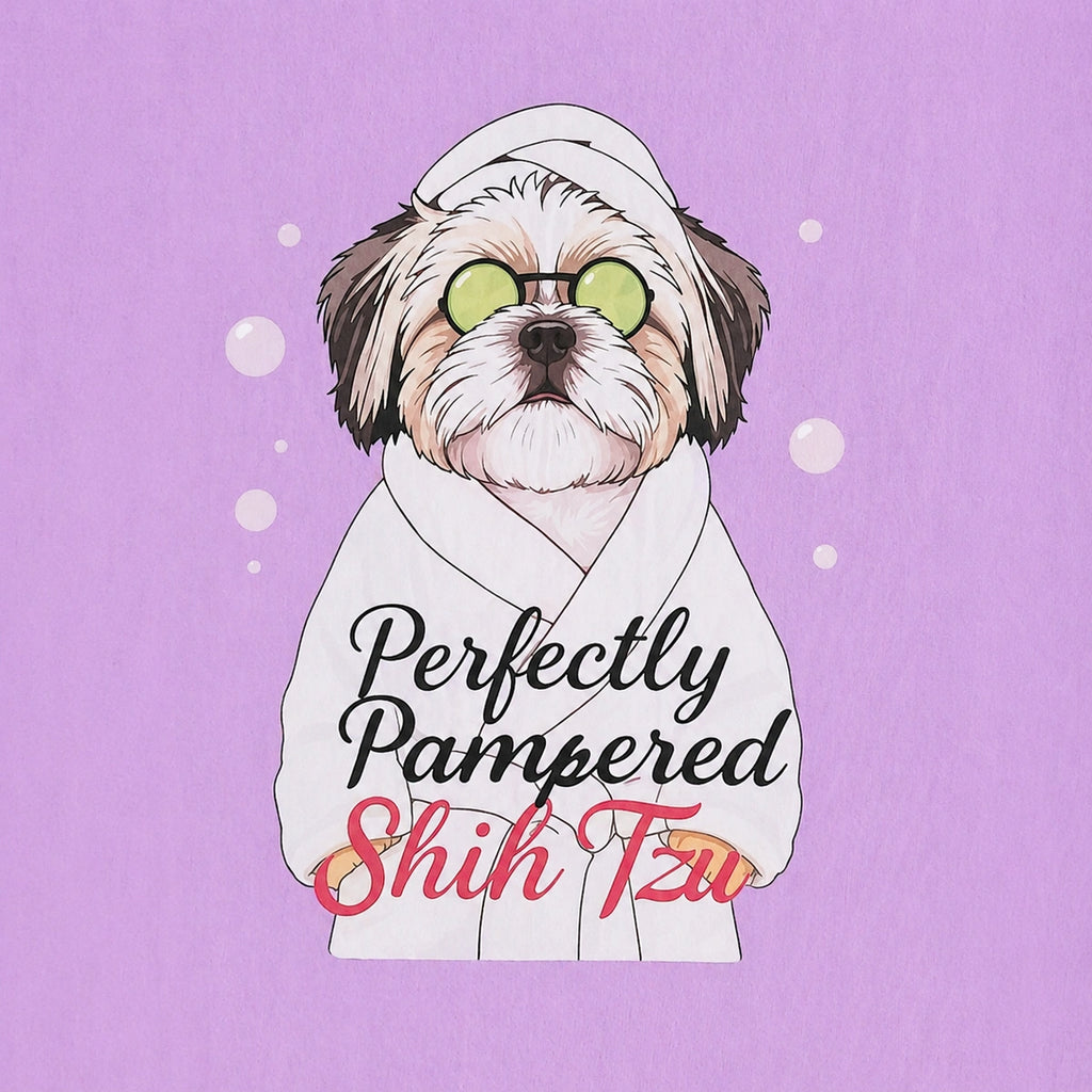 Thunder Tails SHIH TZU Adjustable Graphic T-shirt