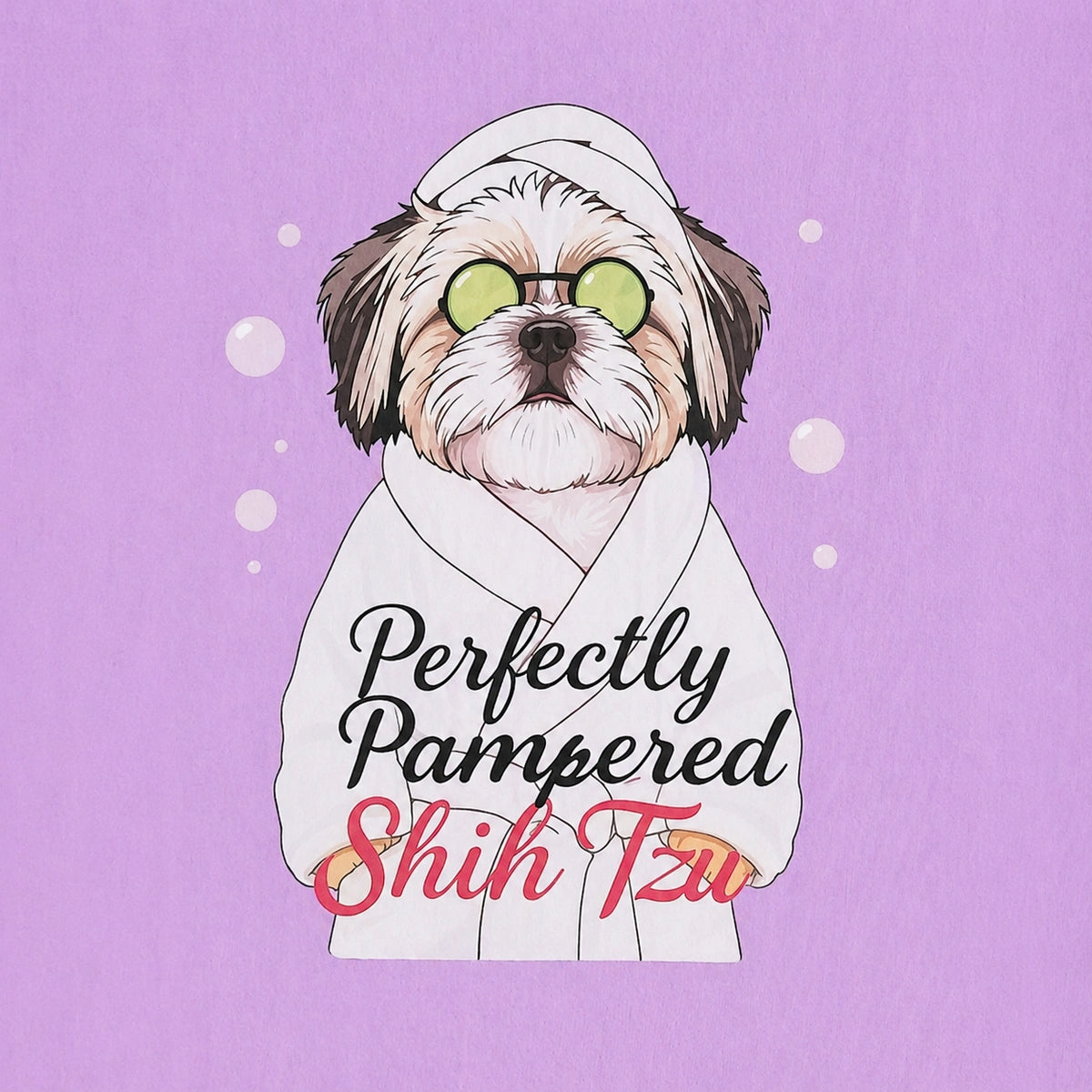 Thunder Tails SHIH TZU Adjustable Graphic T-shirt