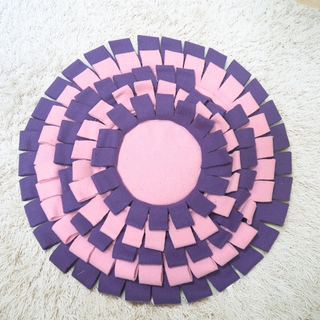 Thunder Tails Treat Trail Snuffle Mats-Pink/Purple